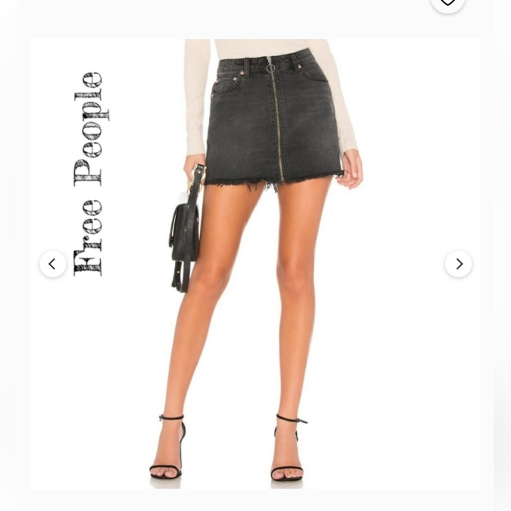 We The Free zipper skirt size 27